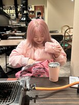 リー 京都西院(Lee)&nbsp;【Lee京都西院 店長  オールピンクカラー髪質改善】