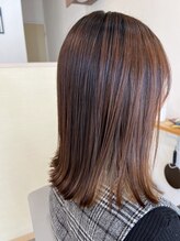 サンセリテ(Sincerite) 20代30代◆ぱっつりセミロングでさらっとゆれる艶髪に・春髪◎