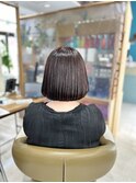 お手入れ簡単ボブ