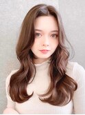 韓国レイヤー/韓国風/顔周り/髪質改善/黒髪/ブリーチなし 立川