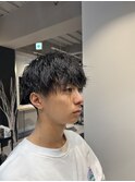 【SYUYA】ツイストスパイラルパーマ/刈り上げマッシュ/メンズ