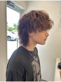 メンズウルフパーマ