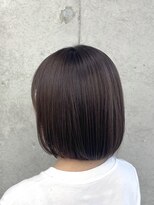 ミリィバイアヤラ 船橋店(MIRYI by ayala)&nbsp;【Chiharu】ほんのりグレージュ/ワンレンボブ