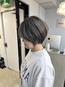 エトラ 渋谷店(etora) 小顔◎大人ショートボブ丸みショートカットマッシュショート