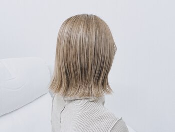 ヘアーアイラッシュサロン ゼロ(Zero)の写真/白髪は天然のハイライト。