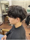 メンズ マッシュ×シャドウパーマ