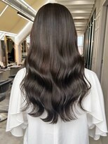 リール 銀座(R'EEL) メルティカラー似合わせカットウェーブミディアム髪質改善韓国