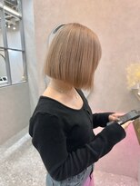 ロンド レア 天神大名店(Lond Le’a) メルティカラー/ウェーブミディアム /似合わせカットスタイル