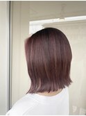 多毛さんにもオススメ切りっぱなしボブ