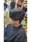 メンズカットパーマ/ニュアンスパーマ/フェザーパーマ[北千住]