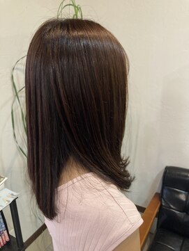 ヘアーフリーティー Hair freety ツヤ感UP♪大人のナチュラルストレート #袋井駅#髪質改善