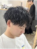 ツイストスパイラルパーマ/メンズパーマ/クリームパーマ/弘前市