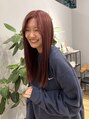 ジアン バイ ミルボン NU茶屋町+(GIEN by milbon)&nbsp;ブリーチありピンクラベンダー！梅田/茶屋町/ボブ/オージュア
