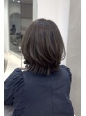 ボブ伸ばしかけに、くびれボブでひと遊び☆