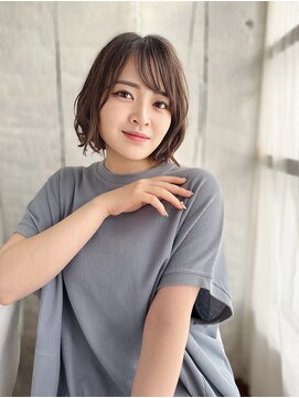 ナル 宇都宮(nalu) 大人可愛いカジュアルアレンジスタイル