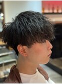 ゆるめツイストパーマ