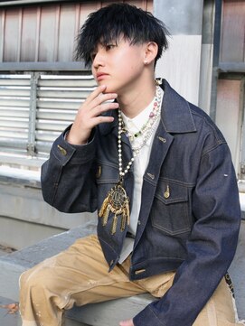 リコ ヘアアンドリラクゼーション 名駅店(LICO HAIR&RELAXATION) メンズ シースルーマッシュ 名古屋駅/名駅/メンズ