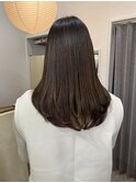 似合わせカット＋透明感カラー