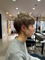 ヴィスト バイ レボ(VIST by REVO)&nbsp;着物ヘア/大人ガーリー/ダークアッシュ/似合わせカット/新松戸