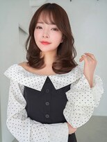 アンジェリカ 広島駅前店(ANGELICA)&nbsp;ANGELICA 前髪カット ミルクブラウン 透明感カラー