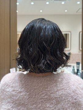 トリコ アヴェダ ららテラス北綾瀬(tricot AVEDA) ボブパーマ/デザインパーマ/カーリーヘア/くるくるパーマ/北綾瀬