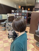 シャンプーボーイ 佐賀(SHAMPOO BOY)&nbsp;ショートカット白髪ぼかしカラー【佐賀美容室/白髪専門】