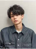 刈り上げセンターパート/波巻きツイストスパイラル/新大塚