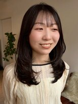 マッシュ チャヤマチ(MASHU chayamachi)&nbsp;柔らか透明感/ブリーチなし/オリーブブラウン/大阪梅田