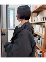 パープル 自由が丘(purple)&nbsp;ナチュラルショート/ミルクブラウン/ダークパープル[自由が丘]