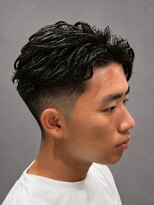 プレミアムバーバー 赤坂店(PREMIUM BARBER produce by HIRO GINZA)&nbsp;ウェーブアップバング