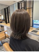  ダークパープル/夏のヘアアレンジ/天王寺/阿倍野