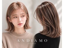 アンディアーモ カリーノ(andiamo carino)の雰囲気（似合う髪色を診断から提案！#四日市市#髪質改善#インナーカラー）
