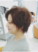 マニッシュショート☆パーマver.