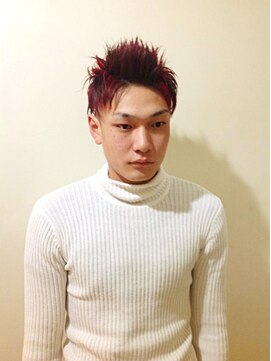 ゴーゴーヘアー(GOGO HAIR) スパイキーレッド