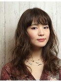 ZENKO吉祥寺/ほつれウェーブパーマ/くすみベージュ・20代・30代