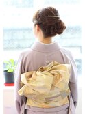 ｛ＩＮＧ｝着物で大人の結婚式お呼ばれアレンジ♪♪