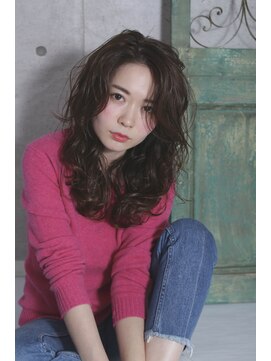 ロロネー(Lolonois) 【Lolonois野田】センターパート×ラフカール（加藤順也）