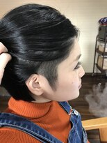 ちいさな美容室 庵(an)&nbsp;個性抜群！引き締めシャープボブ★