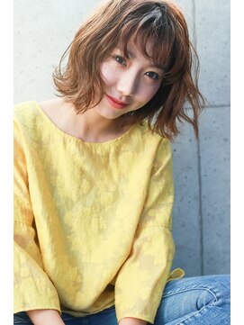 ラフィス ヘアー バース たまプラーザ店(La fith hair Bath) 【La fith】シースルーバング×ふんわりボブ