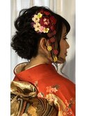 成人式セット 編み崩し