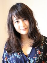 ヘア サロン キャンバス(hair salon Canvas) くせ毛風カールセミディ