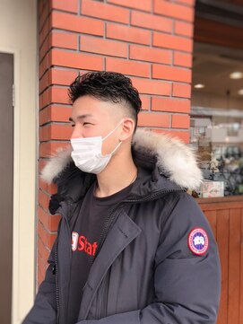 ヘアーアトリエ ジジ(hair atelier Gg) フェード&ワイルドショートパーマ