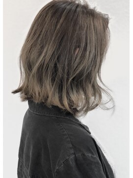 マイレ(maile) 【maile】ブリーチあり/切りっぱなしBOB×バレイヤージュ