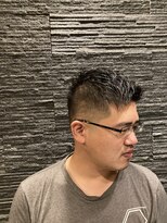 プレミアムバーバー 表参道店(PREMIUM BARBER produce by HIRO GINZA)&nbsp;ベリーショートアップバンクスタイル