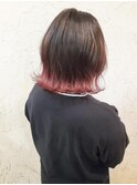 【flor 戸塚】*ラインカラー+バーガンディピンク*