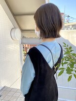 オーシャン(Ocean)&nbsp;［OCEAN Hair&Life 水田成美］ハイライトアッシュオリーブカラー