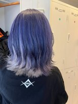 ナンバー ユアイロ 川崎(N° uairo)&nbsp;【末安】2色使いのブリーチデザインカラー/川崎駅西口徒歩5分