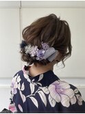 【石森】シニヨンアレンジ×浴衣