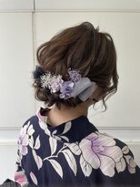 リーホリエ(Lee Horie) 【石森】シニヨンアレンジ×浴衣