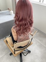ヘアー アトリエ アンジー(Hair Atelier Angee) チェリーピンクカラー